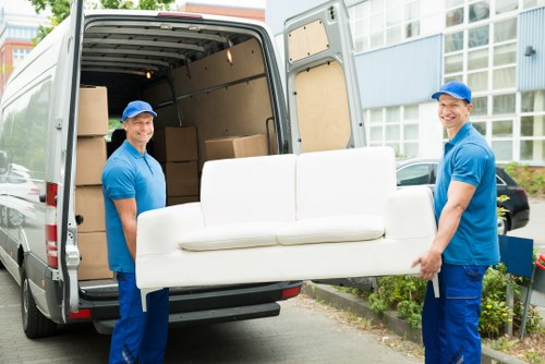 Secure payment process for Man And Van Edgware moving services
