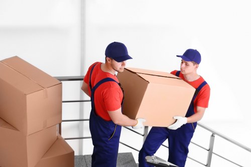 Man and van service handling a local move in Edgware