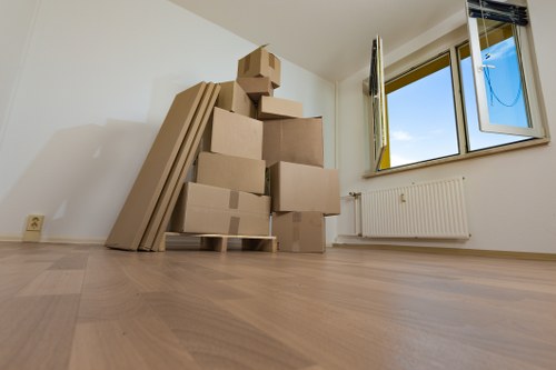 Moving day loading and transport support for customers in Edgware