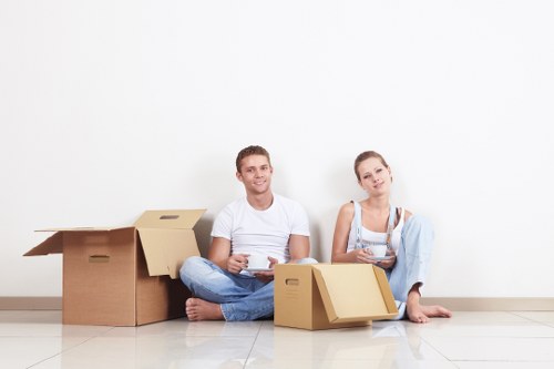 Domestic removals support for a flat or house move in Edgware