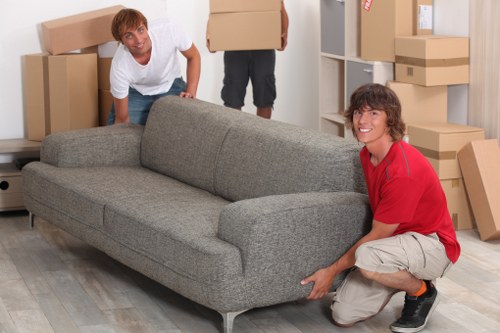 Furniture dismantling and moving preparation for Edgware offices