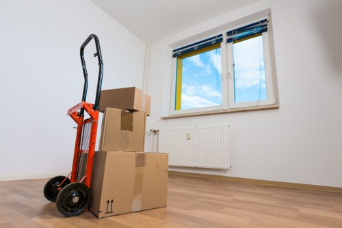 Edgware furniture removal team handling a residential clearance job
