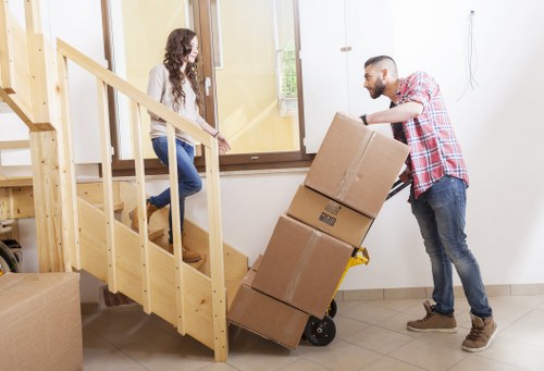 Reusable household items prepared for charity donation in Edgware